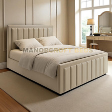 Lined Ottoman Storage Bed