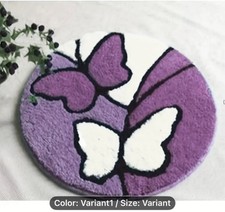 Latch hook  rug kit butterfly