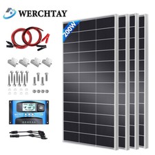 100W 120W 150W 170W 200W Solar Panel Kit 12V Mono Solar Panel RV Caravan Boat