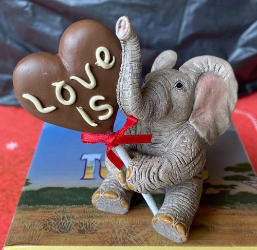 Love chocolate elephant - chocolate,