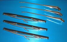 Jaguar E Type 4.2 Genuine TEX Windscreen Windshield Wiper Arms & Blades (RHD)