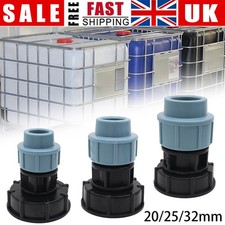 IBC Tank Adapter Tote Water Tank S60X6 For MDPE Straight Pipe Fitting Connector