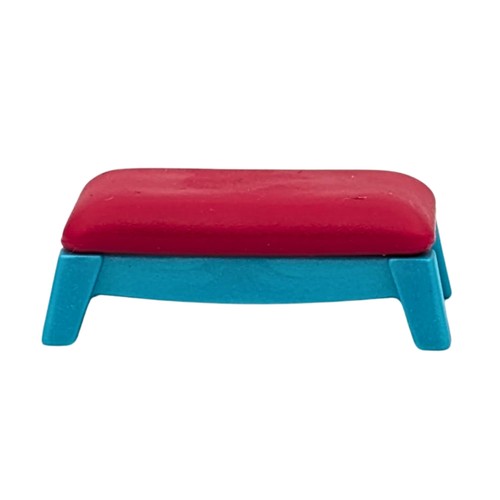 Playmobil footstool pink/blue