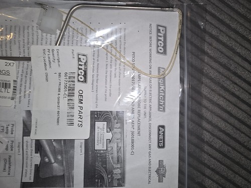 Pitco fryer temp probe - fryer,