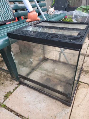 Glass vivarium 18x18x18 - vivarium,