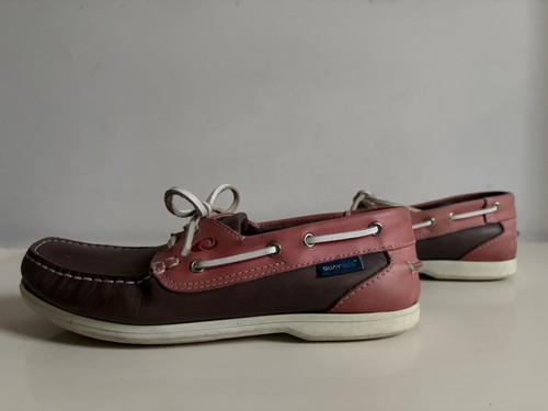 Quayside two tone nubuck boat - two-tone,