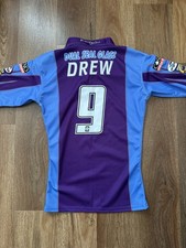 Huddersfield Giants Match Worn Rugby League Shirt signed 