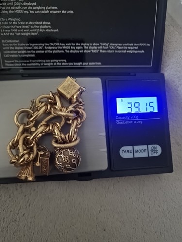 18ct gold bracelet 5 - gold, 7-7.5