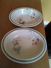 2 Wedgwood Raspberry Cane Bowl