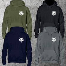 WOLF HEAD LB HOODY HOODIE GYM TRAINING TOP WORKOUT BODYBUILDING CLOTHING