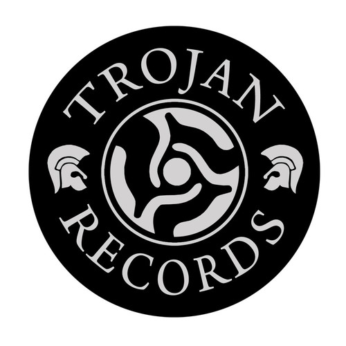 Trojan records vinyl decal - records,