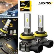 2x AUXITO H11 H8 H16 H9 LED