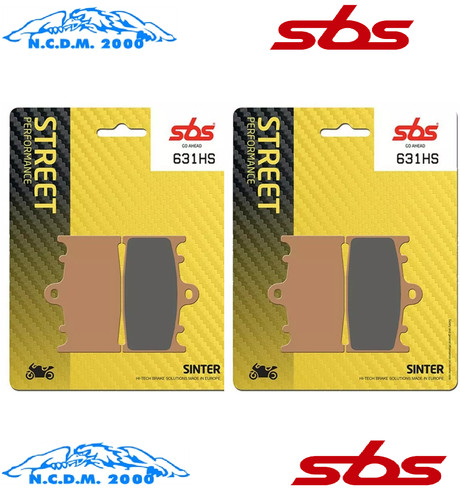 Sbs 631hs brake pads kit - 631hs,