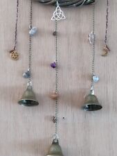 WITCHES BELLS EXTRA  protection love prosperity charms crystals wind chimes gift