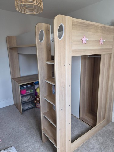High sleeper childrens bed