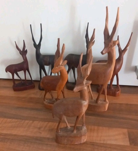 Bundle vintage hand carved - vintage,