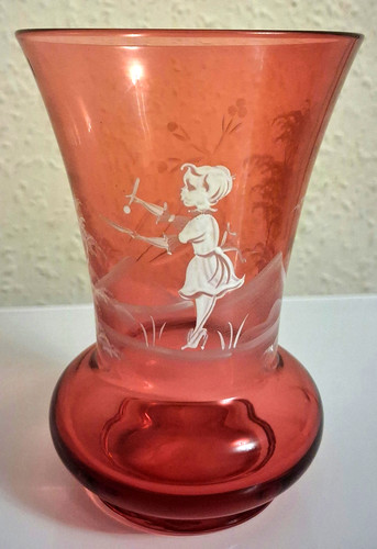 Antique bohemian cranberry - bohemian,