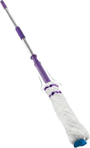 Twist mop with stainless - with, steel