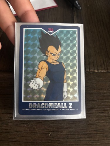 Vegeta 1995 dragonball card - dragonball, z