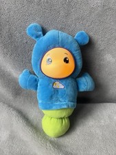 Playskool Lullaby Gloworm Toy Blue Classic Soothing Baby Bedtime Plush - Working