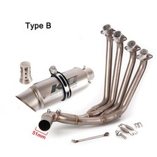 For Honda CBR650R CBR650F CB650R 2014-2023 Full Exhaust Muffler Tips Header Pipe