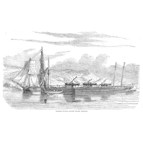 Crimean war floating - crimean, russian