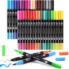 BRUSH PENS SET 48 pcs