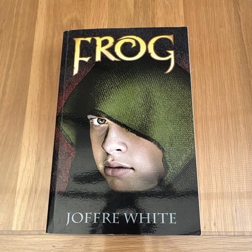 Joffre white frog signed - frog,