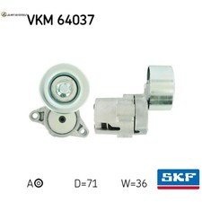 Belt tensioner ribbed - belt, v-ribbed
