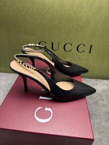 Gucci charlott black leather - gucci,