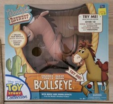 TOY STORY BULLSEYE WOODYS ROUNDUP WHITE LOGO BOX 2009 BY THINKWAY + CERTIFICATE