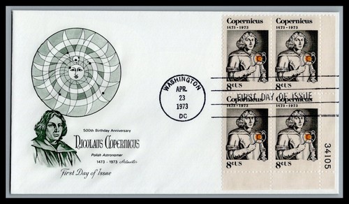 Fdc 1488 8c copernicus - us,