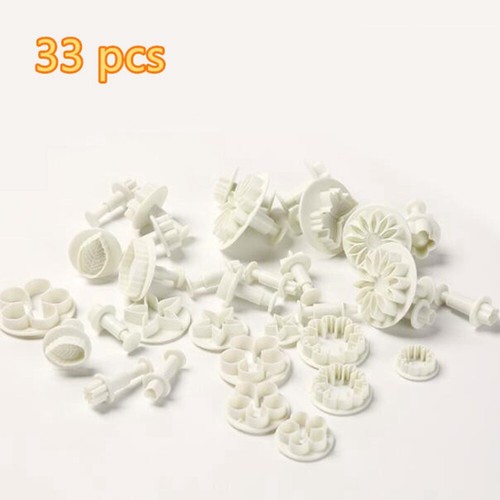 33x plastic stamps - 33x,