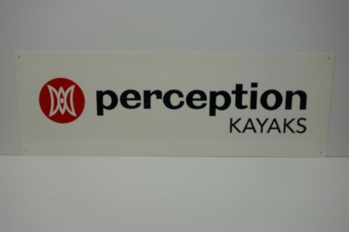 Perception kayaks sign steel - kayaks,