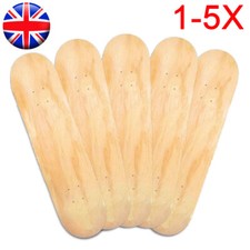 1-5X Skate Deck Board DIY Maple Blank Double Concave Skateboard 7 Layers 8 inch