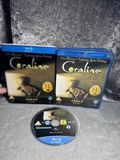 Coraline 3D Blu Ray Lenticular Slipcover Exclusive HMV Variant Very Rare