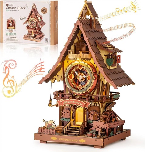 Rokr cuckoo clock wooden - rokr,