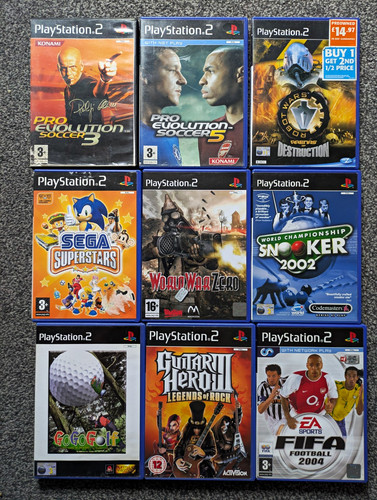 Playstation ps2 game - 2, 9-game
