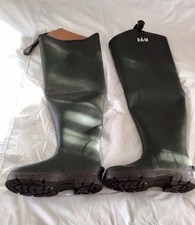 Flex rubber hip waders D.A.M