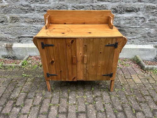 Vintage pine washstand - vintage,