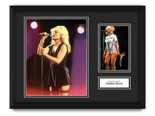 Debbie Harry Hand Signed 16x12
