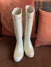 Hunter Carnaby Boa Tall Snake Wellington boots 