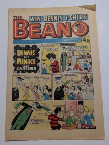 Beano comic 1810 march - beano, 1810,