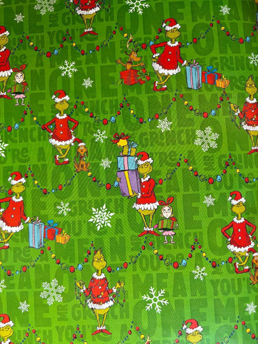 Grinch mean one - one, green