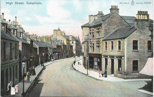 Galashiels high street - high, in