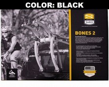Saris BONES 2 Bike BLACK Car