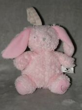 Snuggle Chums rabbit soft toy pink bunny Toys R US rattle
