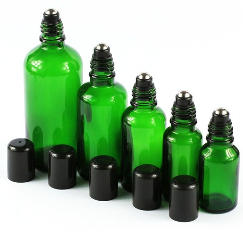Refillable glass roll - refillable, roll-on