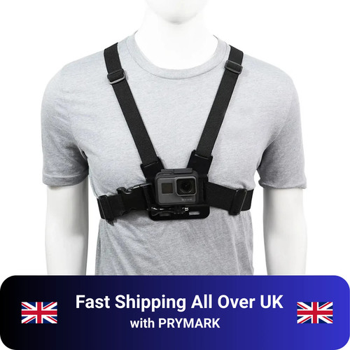 Adjustable chest mount harness - chest,