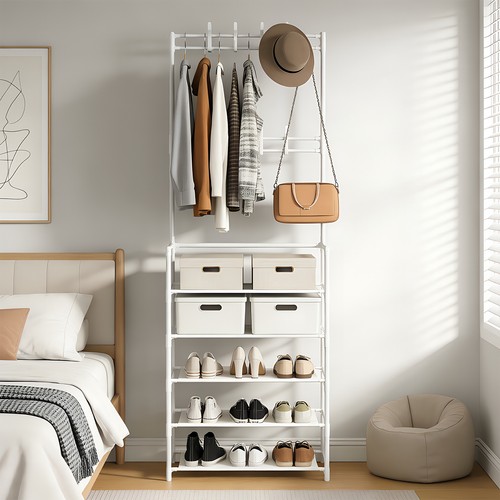 Tier clothes rack storage - rack,